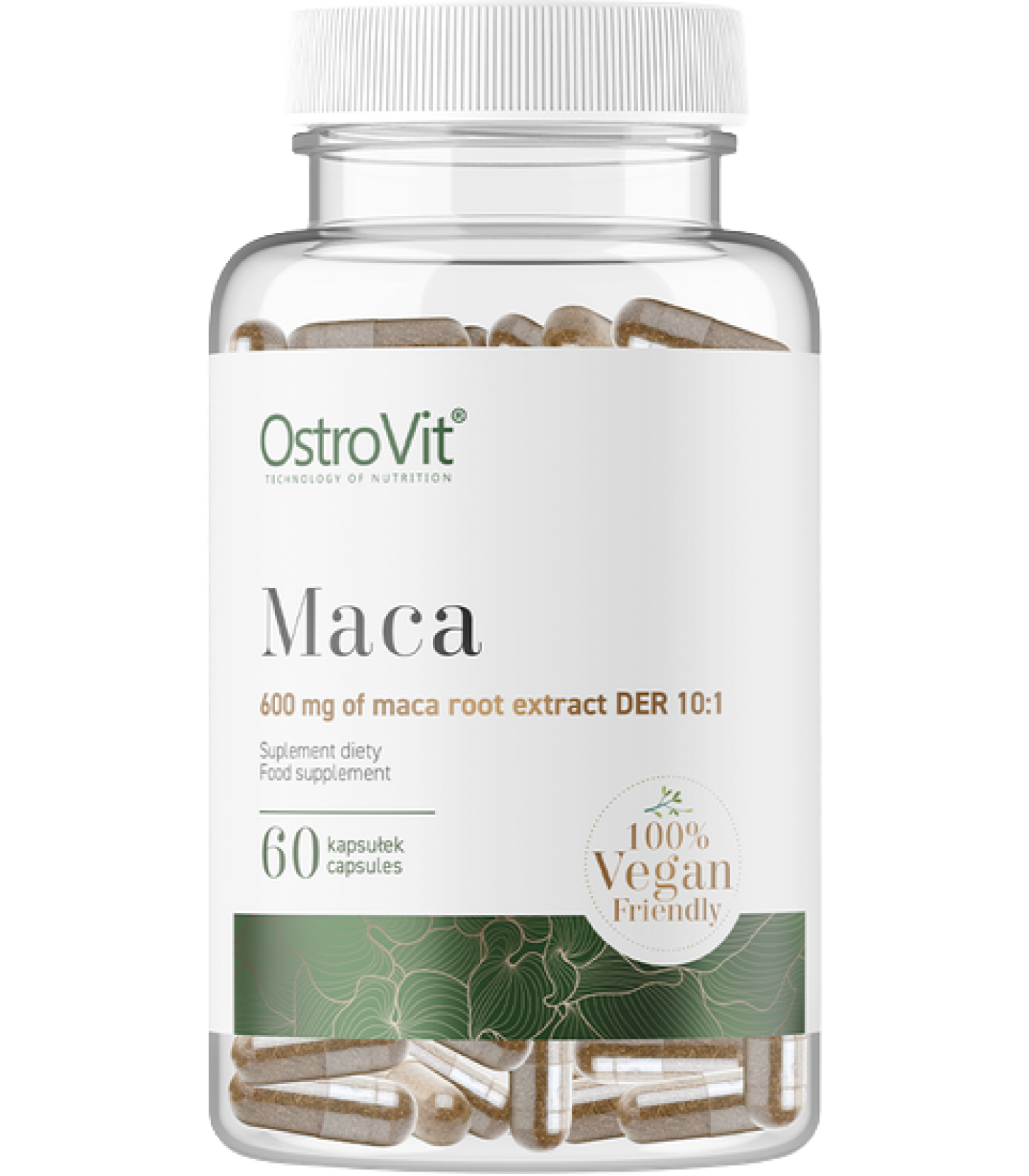 OstroVit - Maca 600 mg / Vege - 60caps.